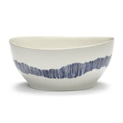 Ottolenghi Bowl S White with Blue Strips FEAST