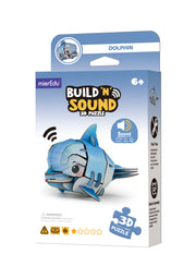 mierEdu - Build n Sound 3D Puzzle - Dolphin