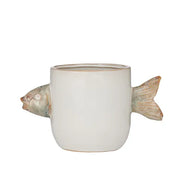 Pescado Ceramic Pot 23x13x23.50cm Mint - Coast to Coast