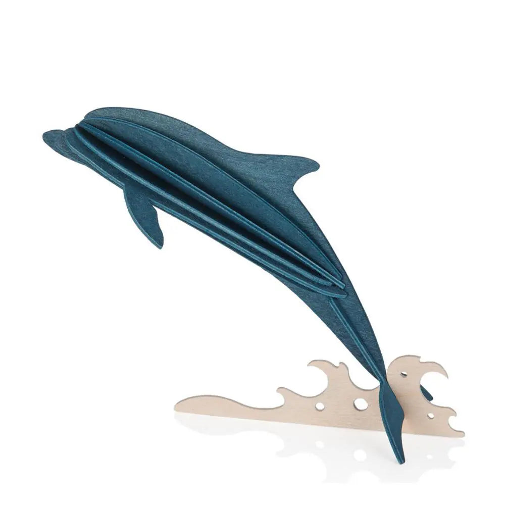 Plywood Model - Grey Dolphin