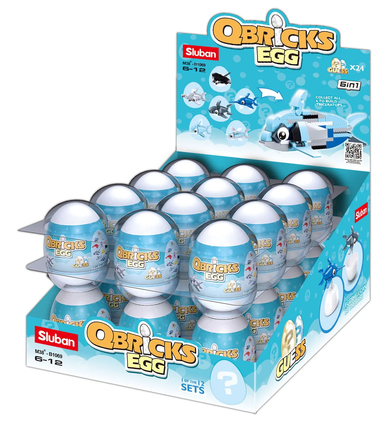 QBRICKS Egg Sea Creature