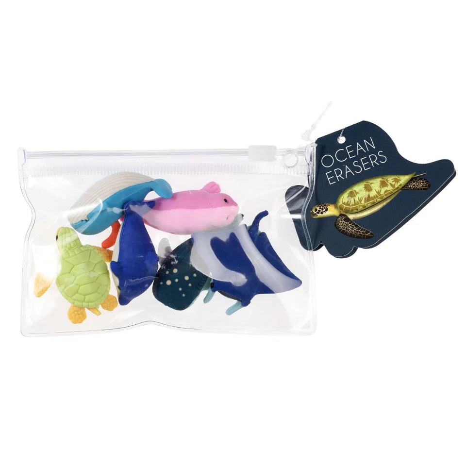 Ocean Animal Erasers
