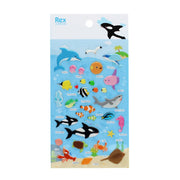 Rex London 3D Puffy Stickers - Sea Creatures
