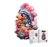 Puzzle Art Australia Wooden Puzzle A3 - Reef Dolphin