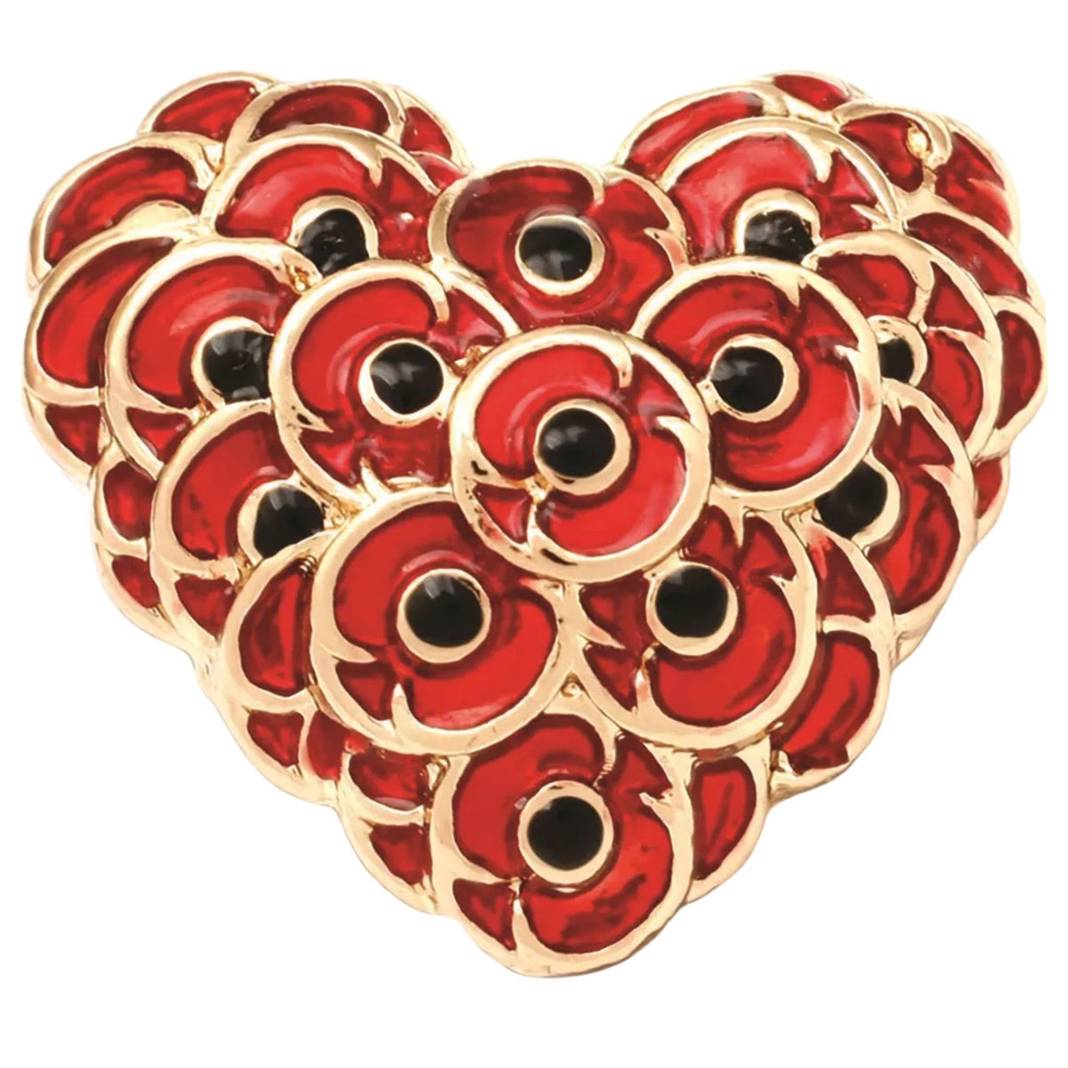 Remember Heart Brooch