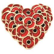 Remember Heart Brooch