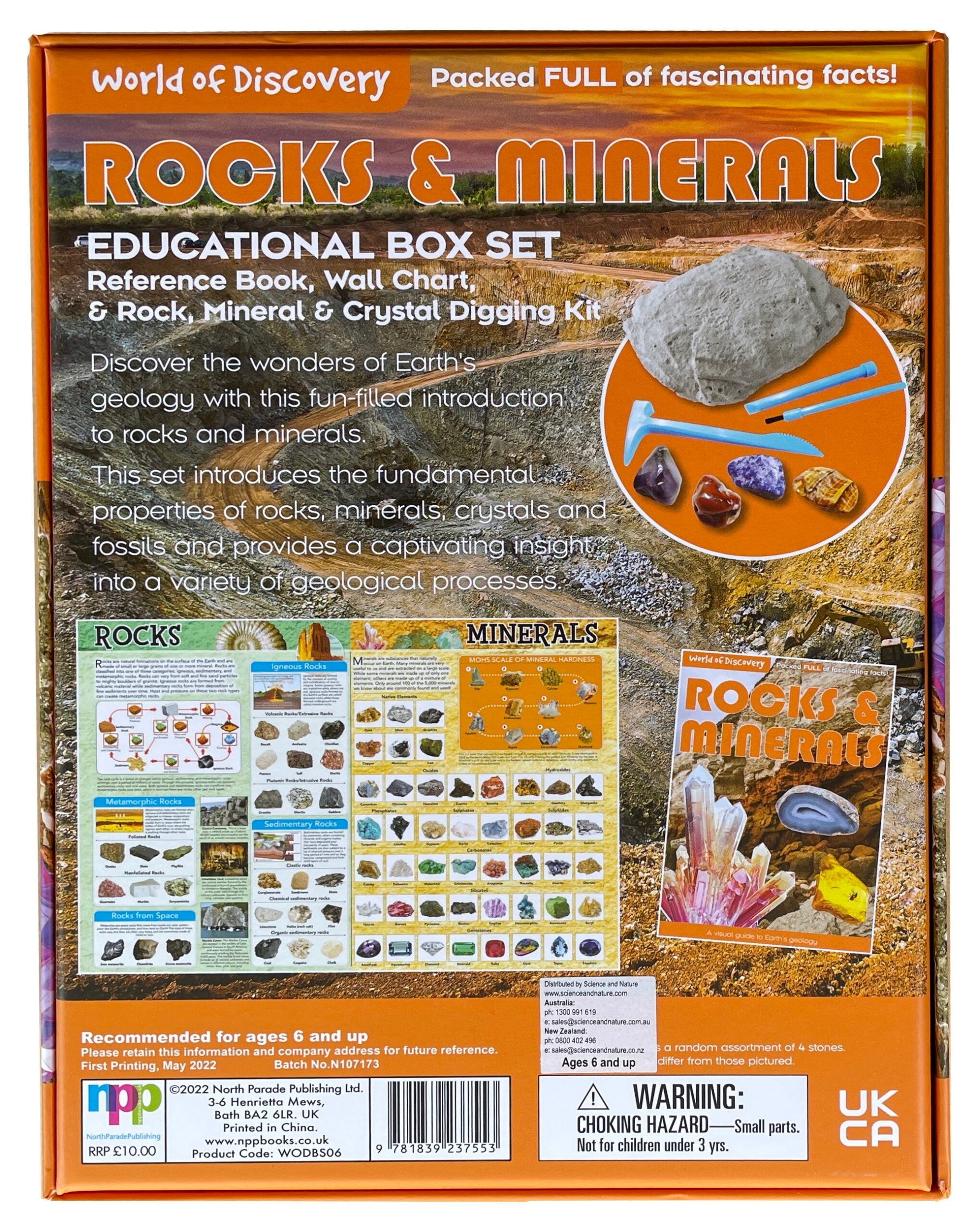 World of Discovery: Rocks and Minerals Boxed Set