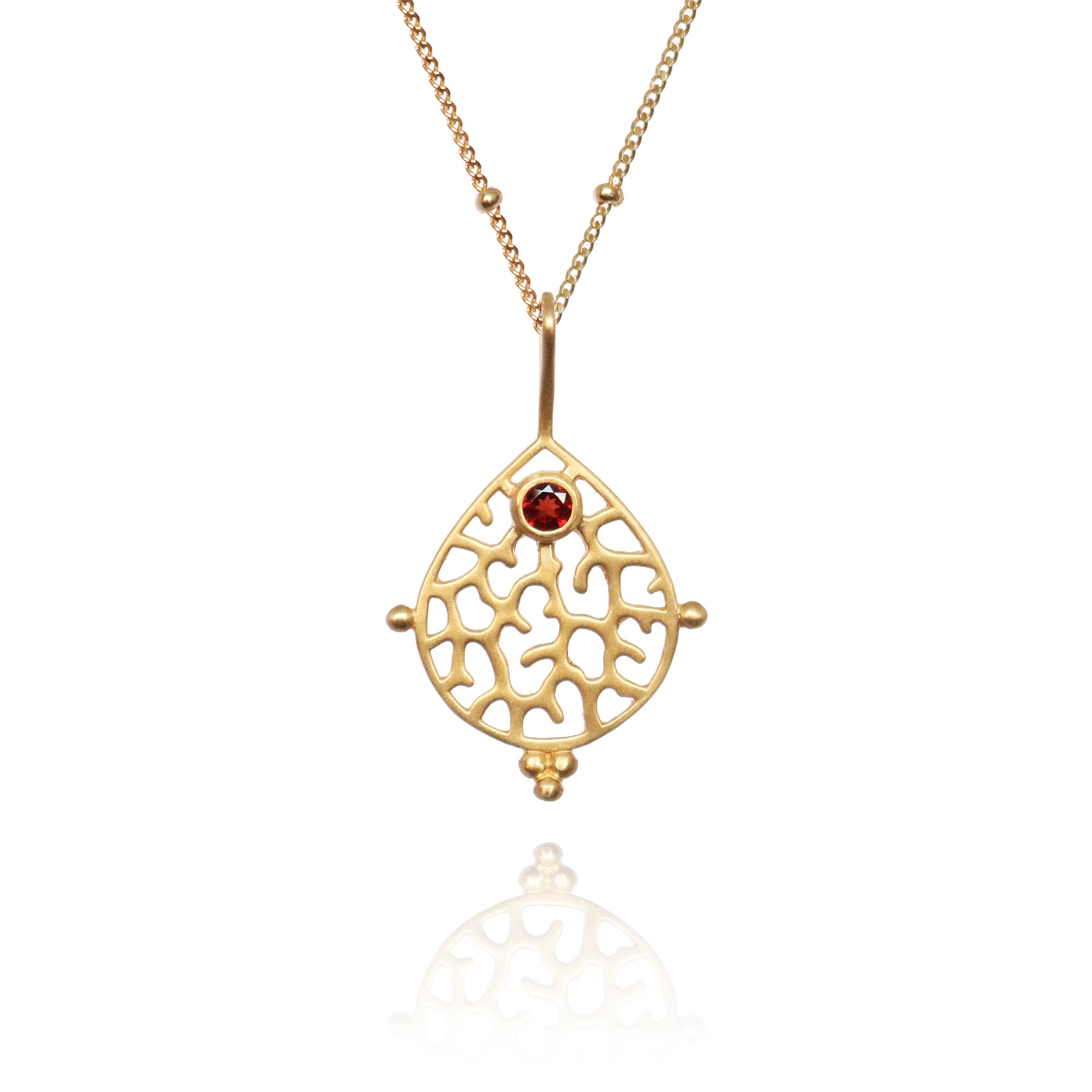 BoldB Necklace - Selago Gold