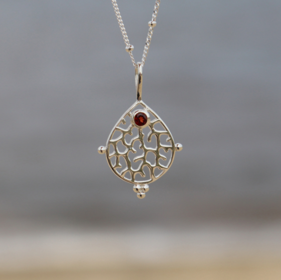 BoldB Necklace - Selago Silver