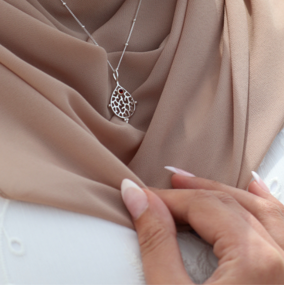 BoldB Necklace - Selago Silver