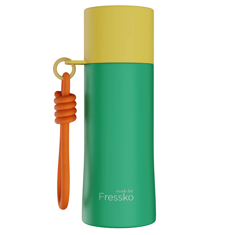 Fressko Play Bottle Ceramic Snap Green 420ml