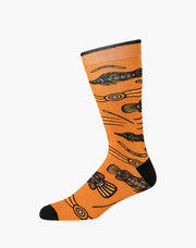 Bamboo Socks - Native Barramundi - 7-11 Cheddar