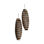 Sophia Emmett Entwined Cocoon Earrings Bronze