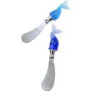 Spreader Set 2 Whale Glass