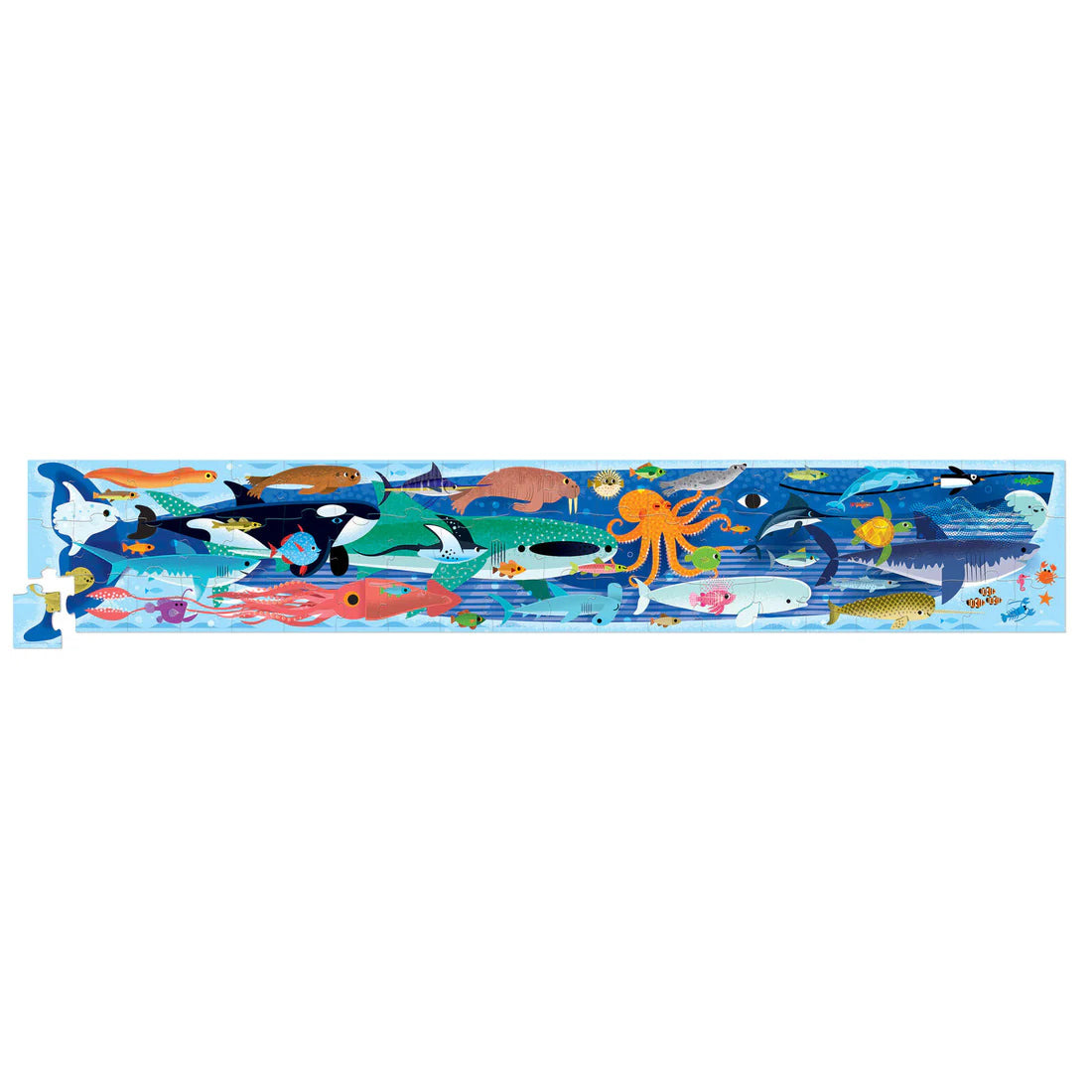 Super Duper Long Puzzle 36 pc - Ocean - Tiger Tribe