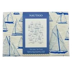 Tea Towel - Nautigo 'Sail Away'