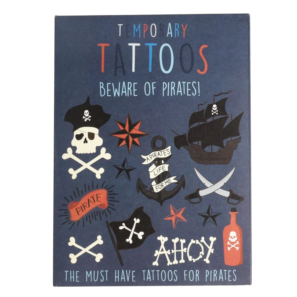Temporary Pirate Tattoos
