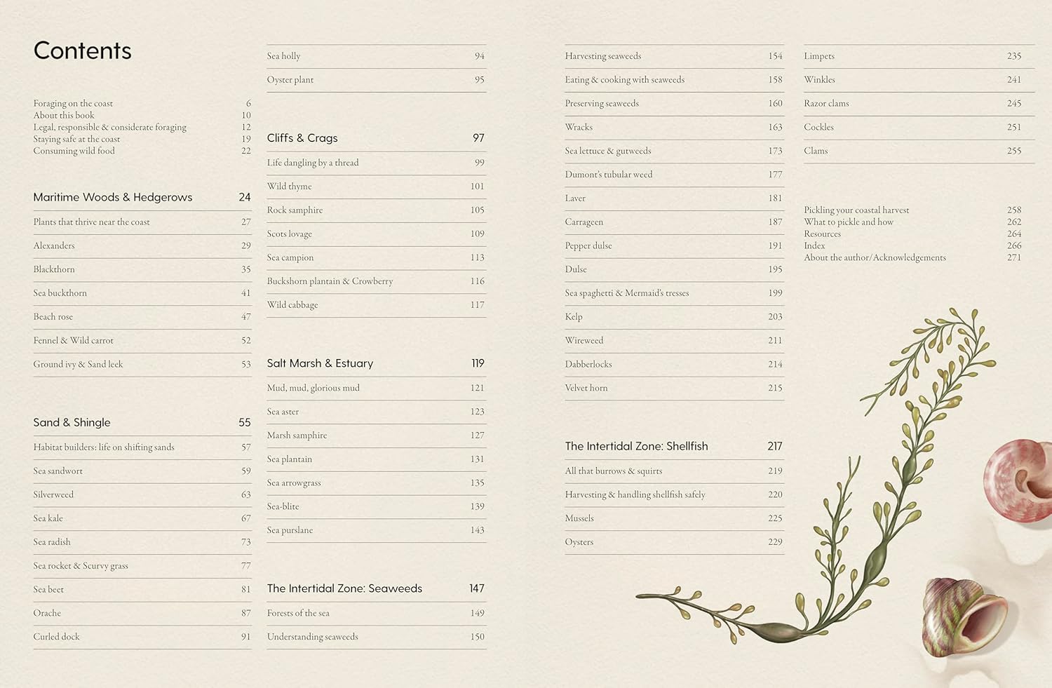 The Coastal Forager: Wild Maritime Food to Preserve, Cook & Eat