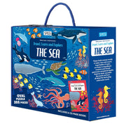 Travel, Learn & Explore The Sea Puzzle & Book