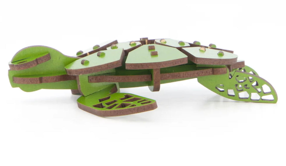 A5 Little and Wood Construction Set - Turtle