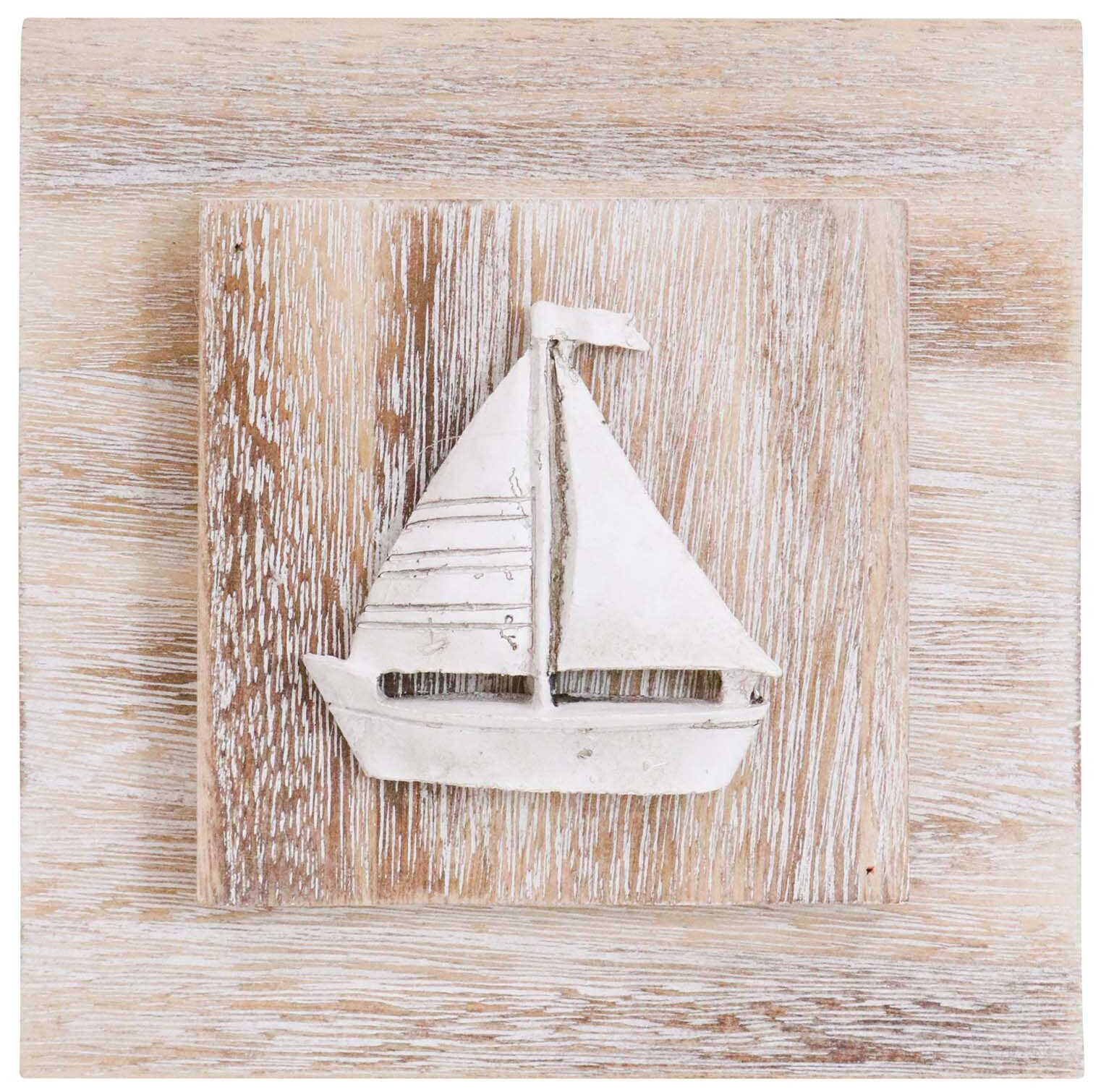 Wall Art Natural - Sailboat