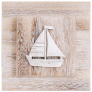 Wall Art Natural - Sailboat