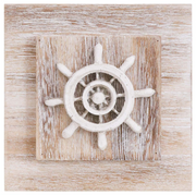 Wall Art Natural - Ships Wheel
