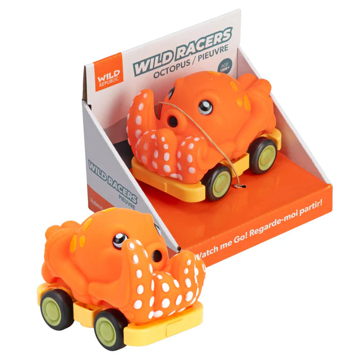 Wild Republic Wild Racers - Octopus