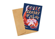 'You're Crabby In Your Old Age' Greeting Card