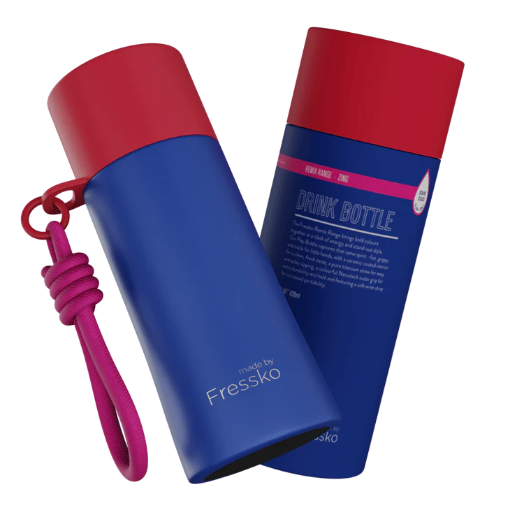Fressko Play Bottle Ceramic Zing Blue 420ml