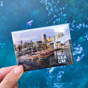 Australian National Maritime Museum Aerial View Magnet