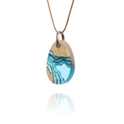 BoldB Cove Pendant Necklace - Aquamarine