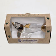 Glass Animal Figurine - Dolphin Lying Down