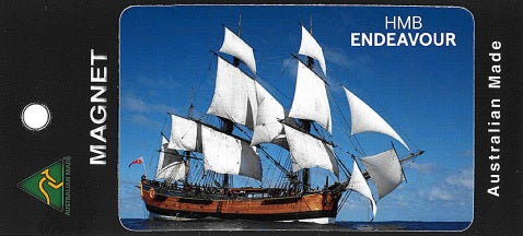 Museum Fridge Magnet - HMB Endeavour