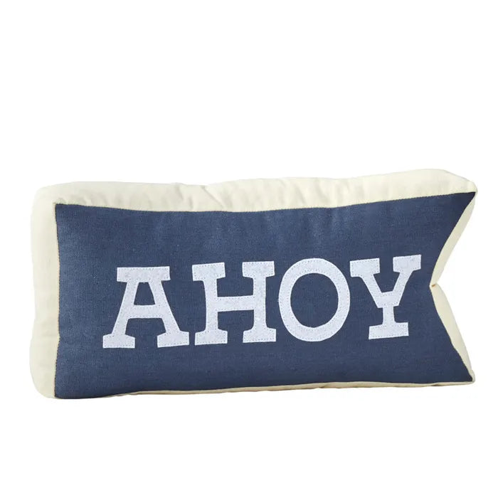 Ahoy Cotton Needlework Cushion