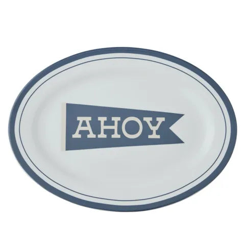 Ahoy Ceramic Platter