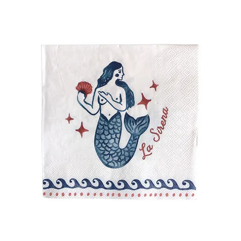La Sirena Paper Napkins 20 pack
