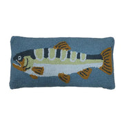 Big Catch Cotton Needlework Cushion
