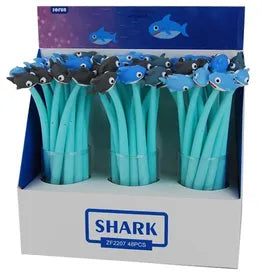 Silicone Pen - Shark