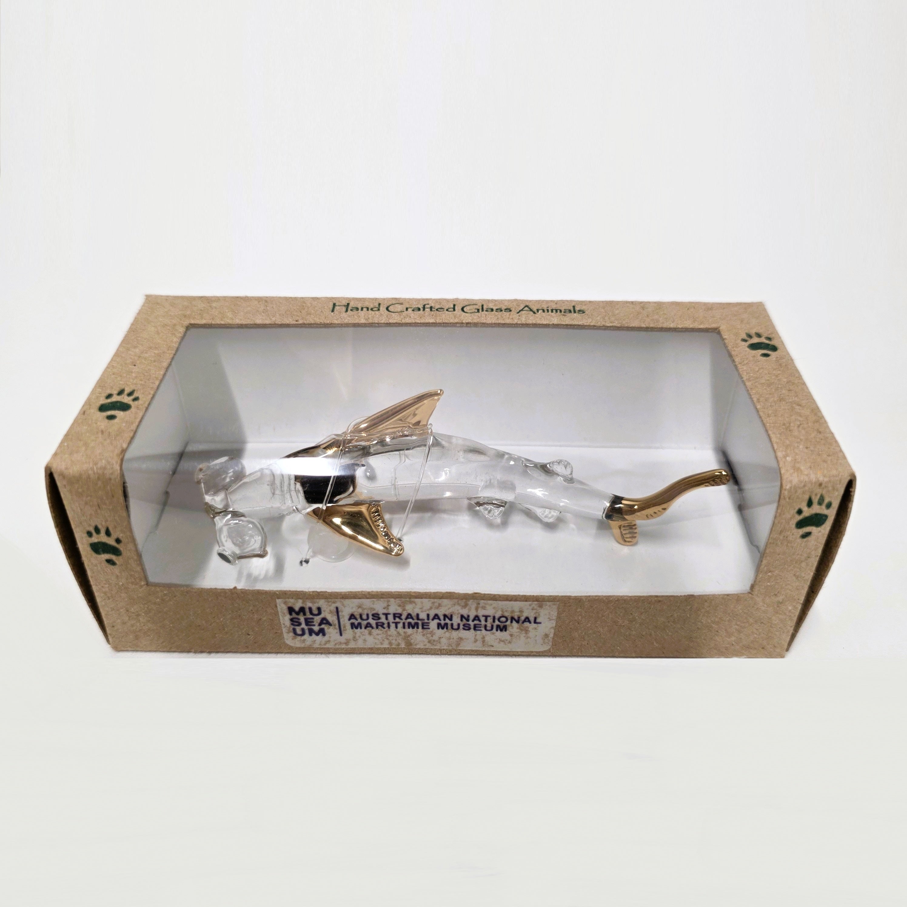Glass Animal Figurine - Hammerhead Shark