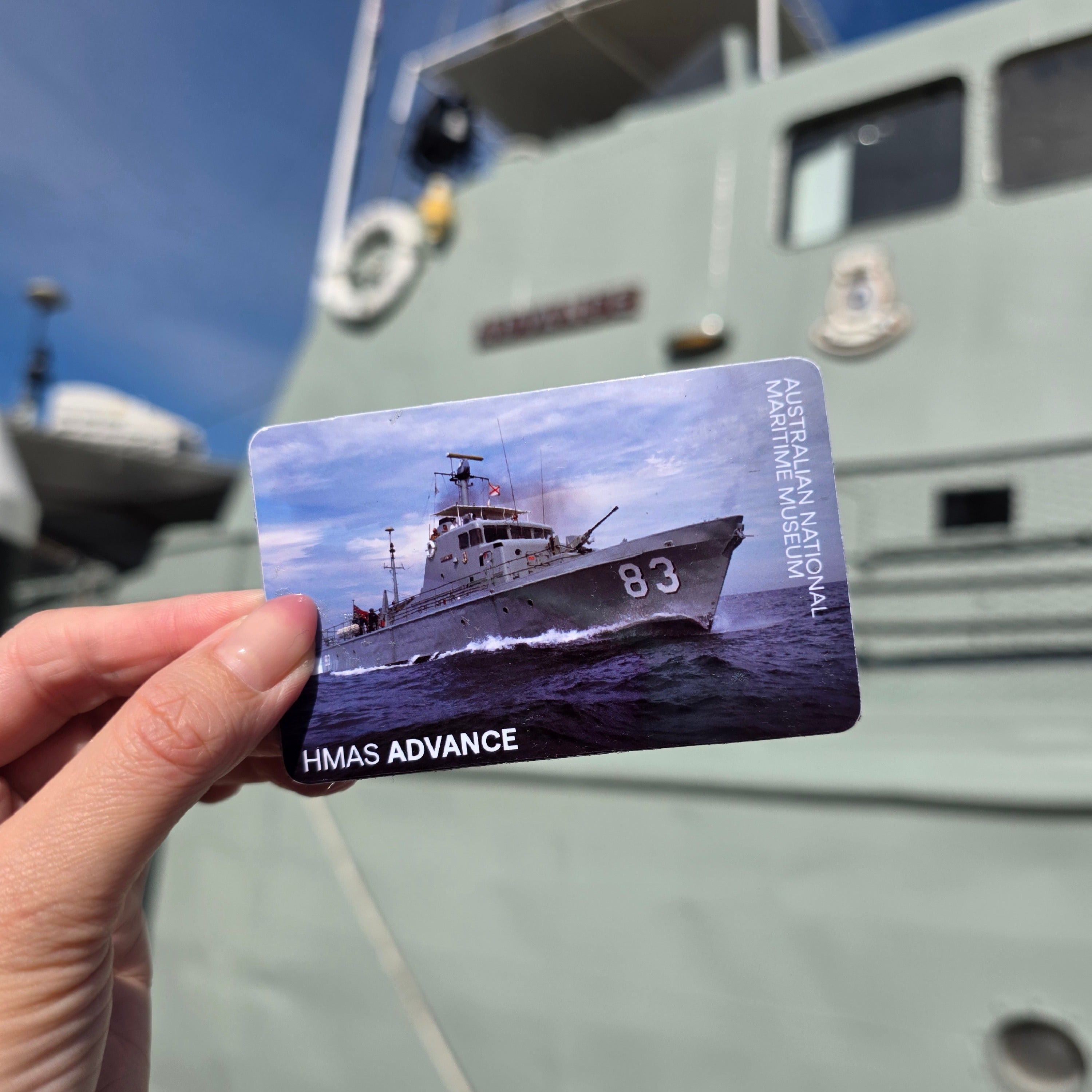 HMAS Advance Fridge Magnet