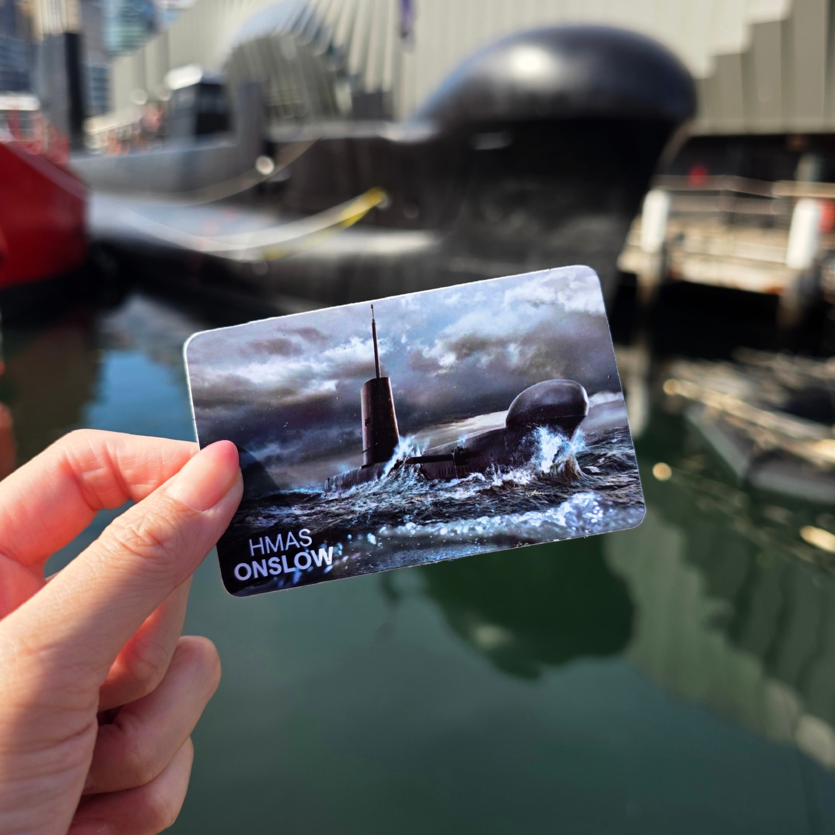Museum Fridge Magnet - HMAS Onslow