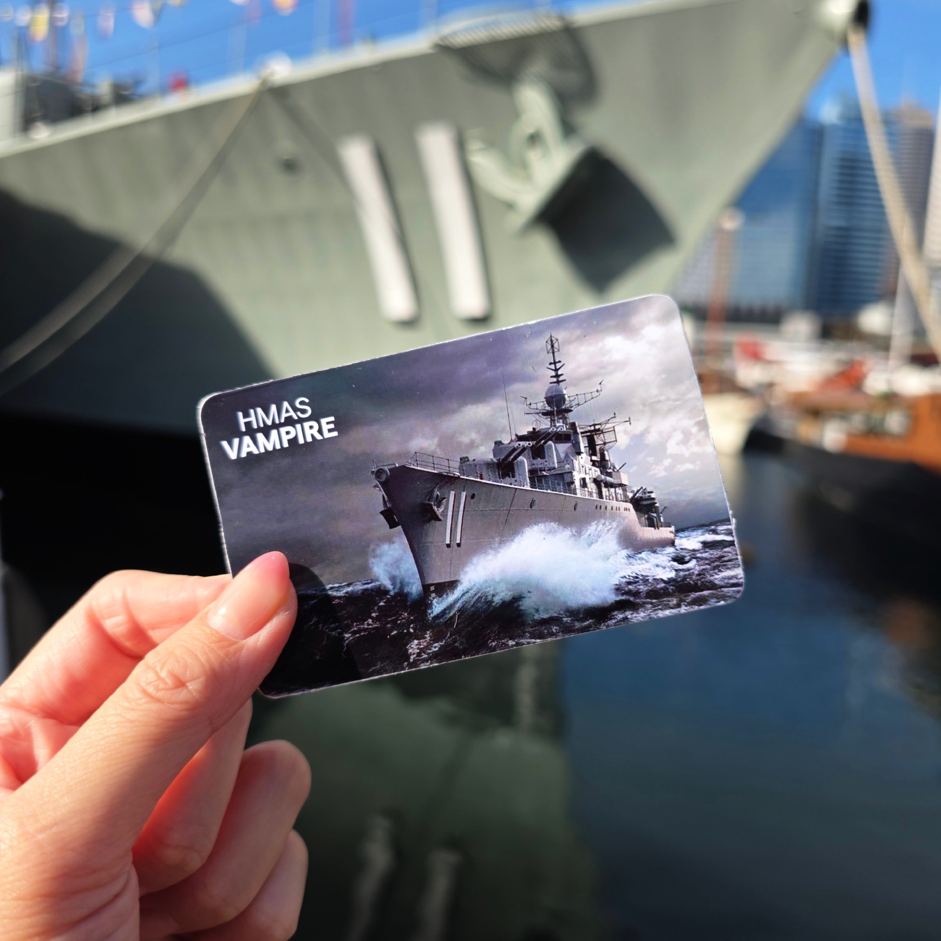 Museum Fridge Magnet - HMAS Vampire
