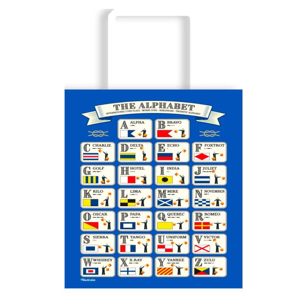 The Alphabet Tote Bag