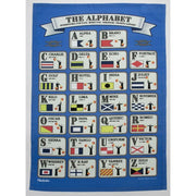 The Alphabet Tea Towel