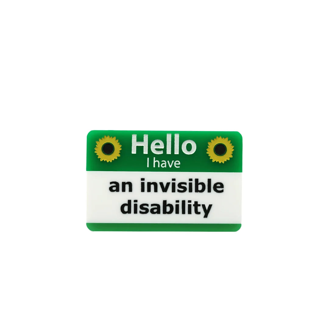 Haus of Dizzy Invisible Disability Badge