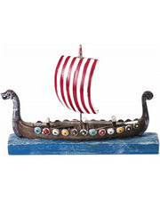 Viking Ship Painted Model