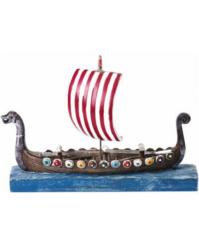 Viking Ship Painted Model