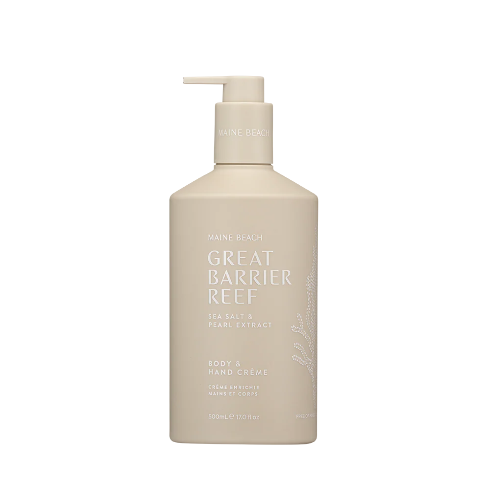 Maine Beach Hand & Body Creme - Great Barrier Reef 500ml