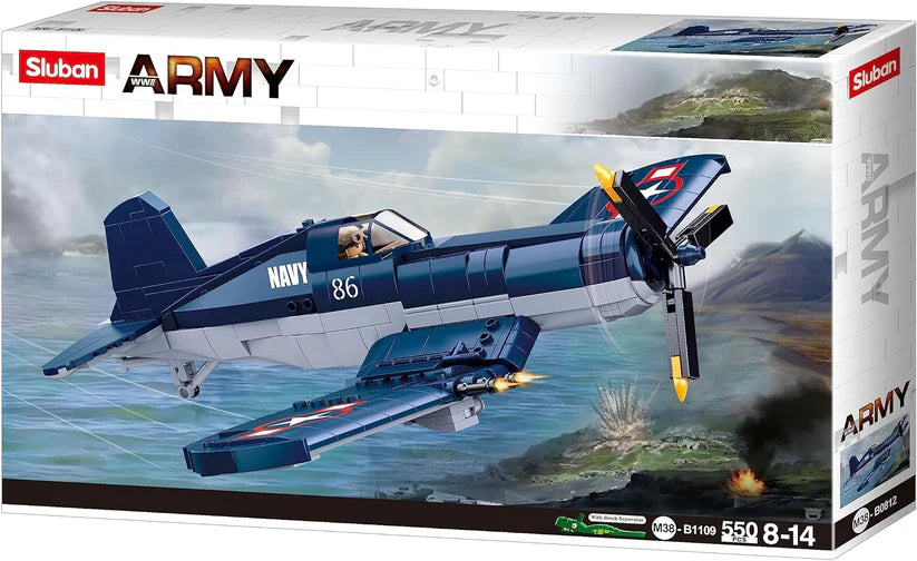 Navy Fighter Plane Bricks